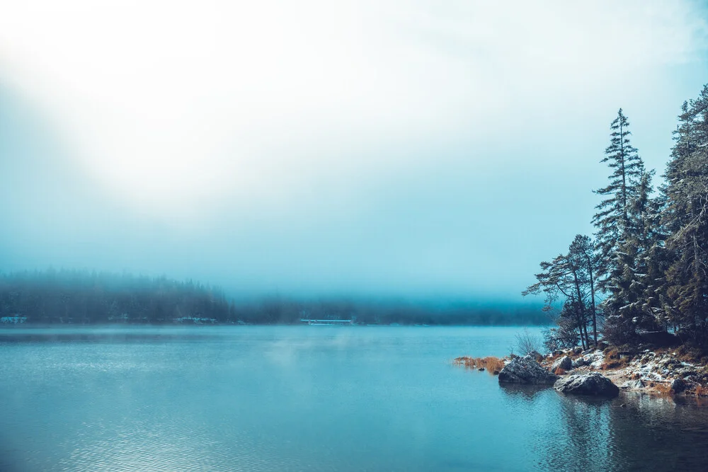 Autumn at Eibsee - Fineart photography by Franz Sussbauer