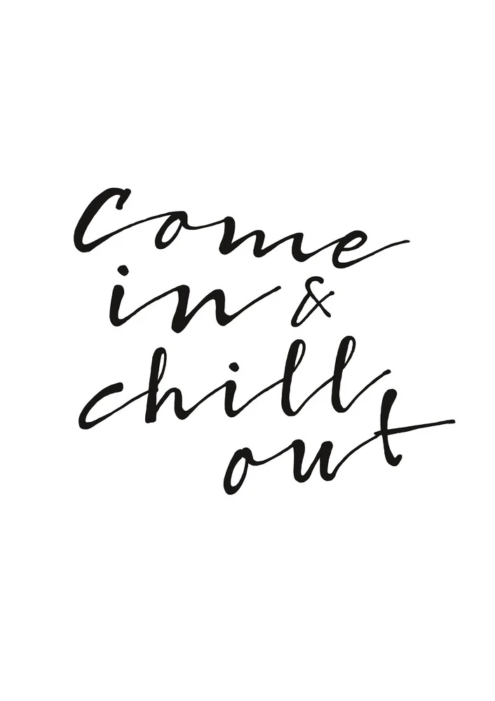 Chill out - fotokunst von Christina Ernst