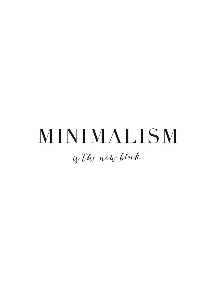 Minimalism - fotokunst von Christina Ernst