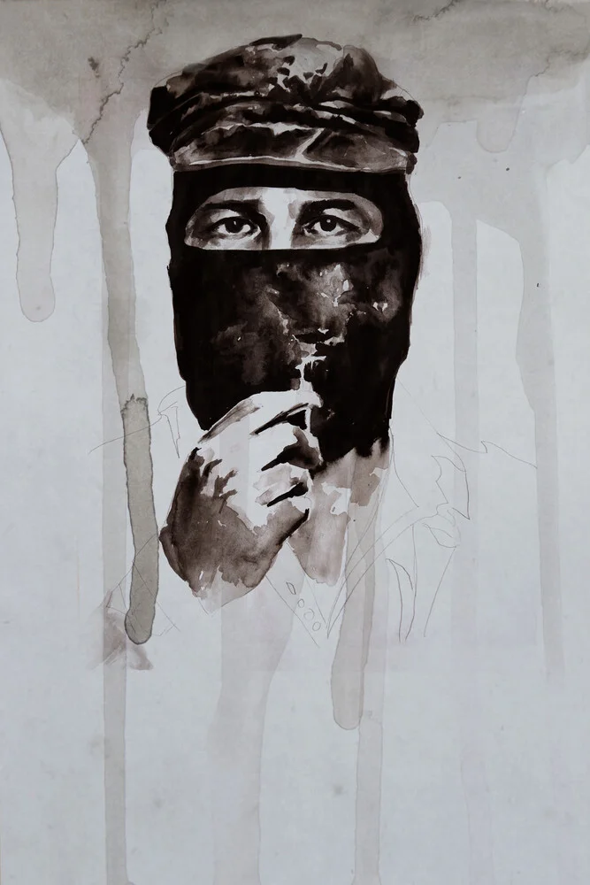 Subcomandante Marcos - fotokunst von David Diehl