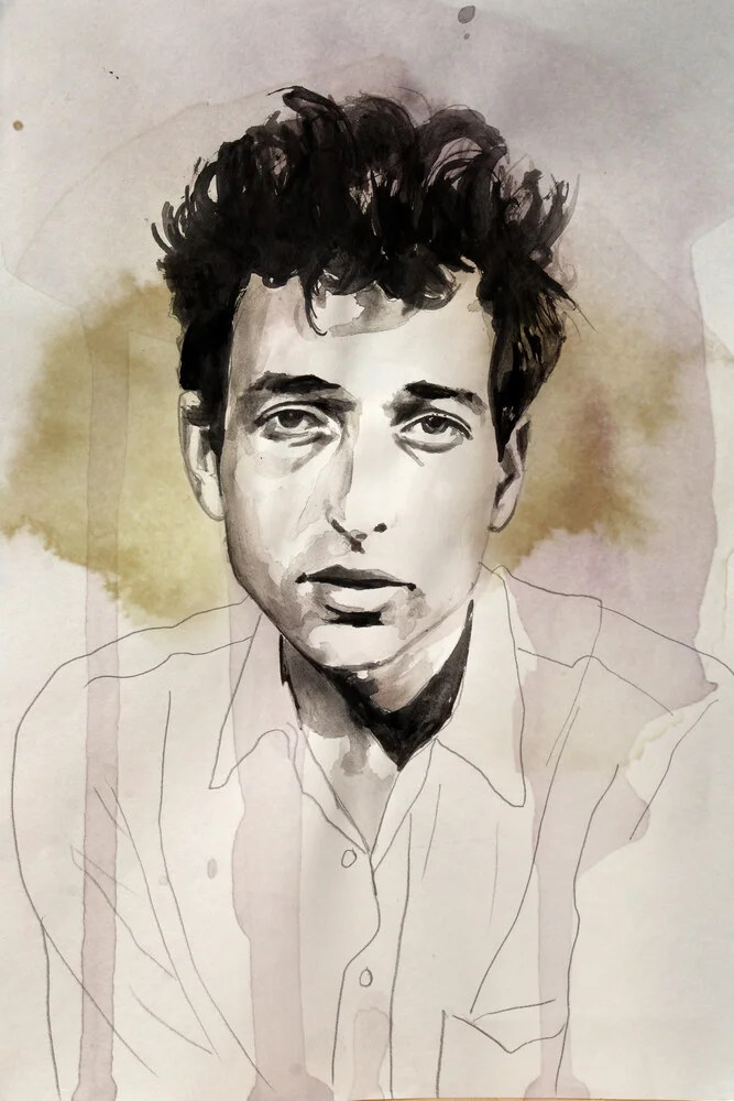 Bob Dylan - fotokunst von David Diehl