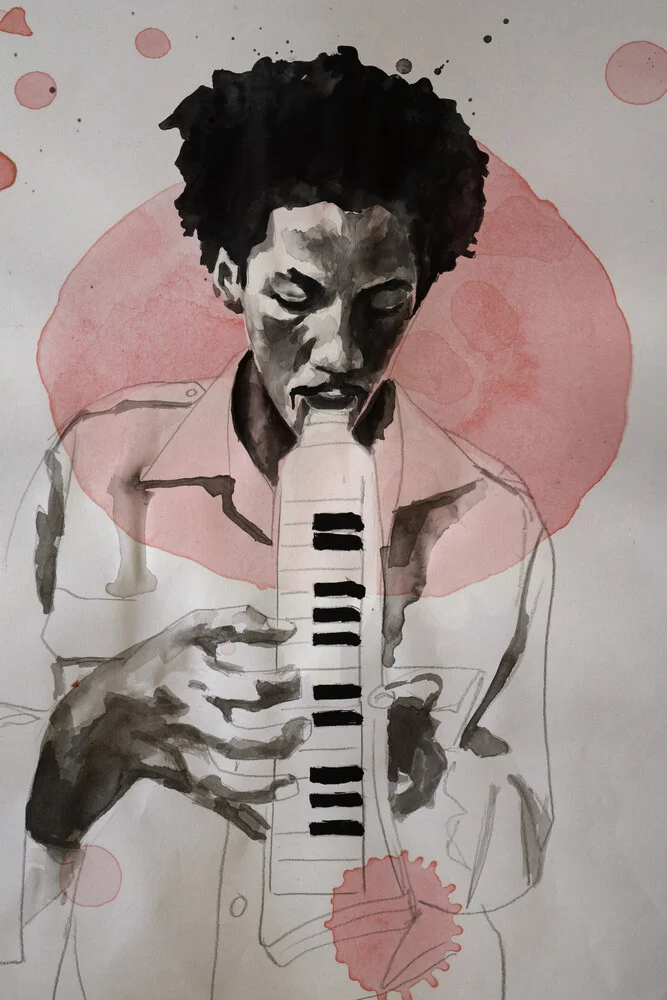 Augustus Pablo - fotokunst von David Diehl