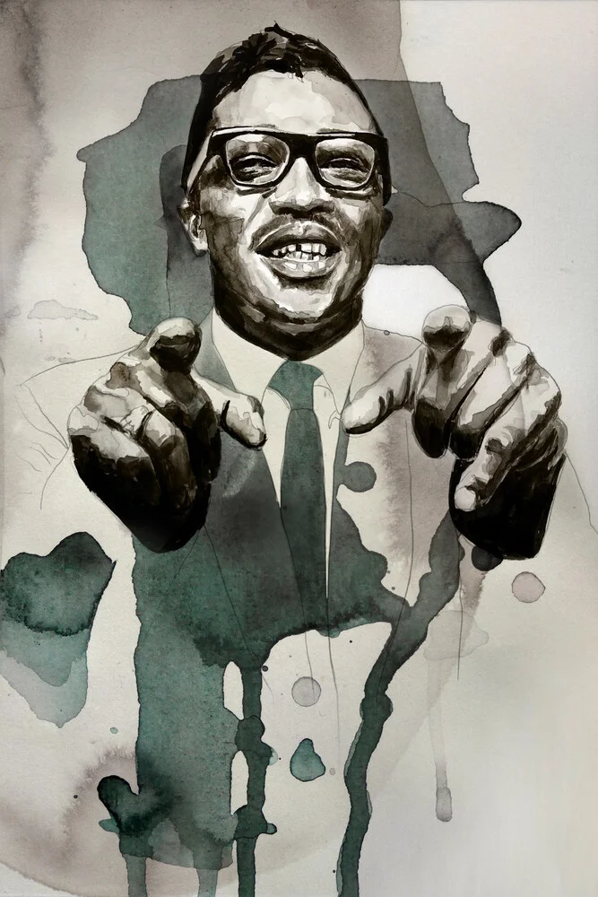 Bo Diddley - fotokunst von David Diehl