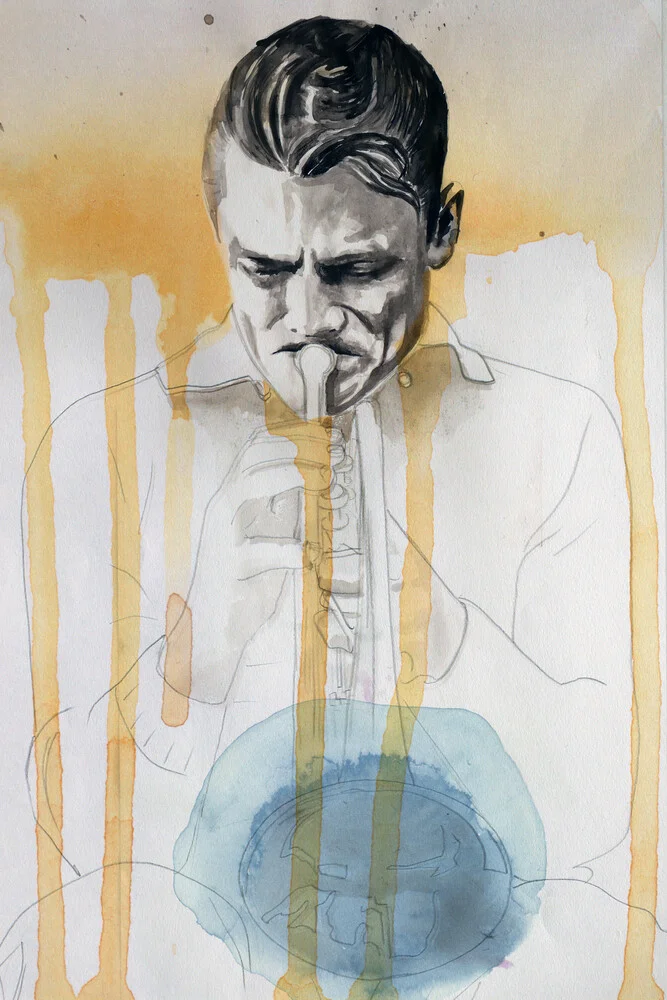 Chet Baker - fotokunst von David Diehl