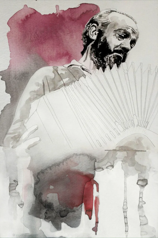 Astor Piazzolla - fotokunst von David Diehl