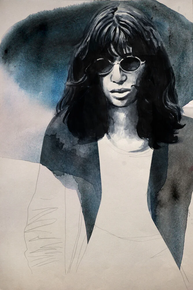 Joey Ramone - fotokunst von David Diehl