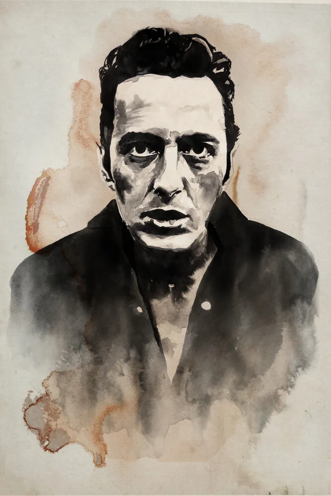 Joe Strummer - fotokunst von David Diehl