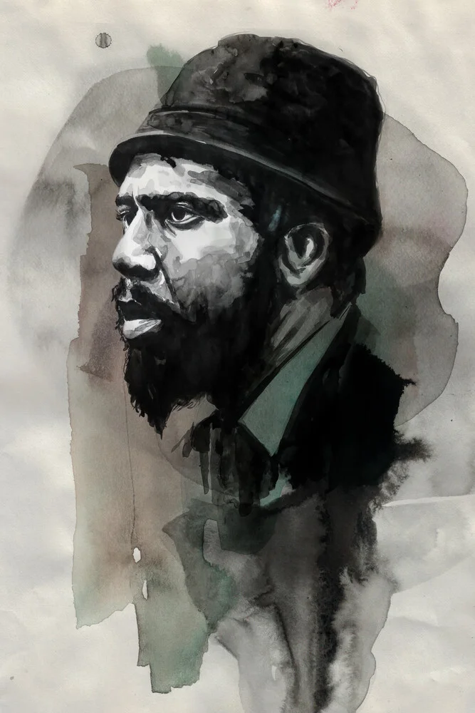 Thelonious Monk - fotokunst von David Diehl