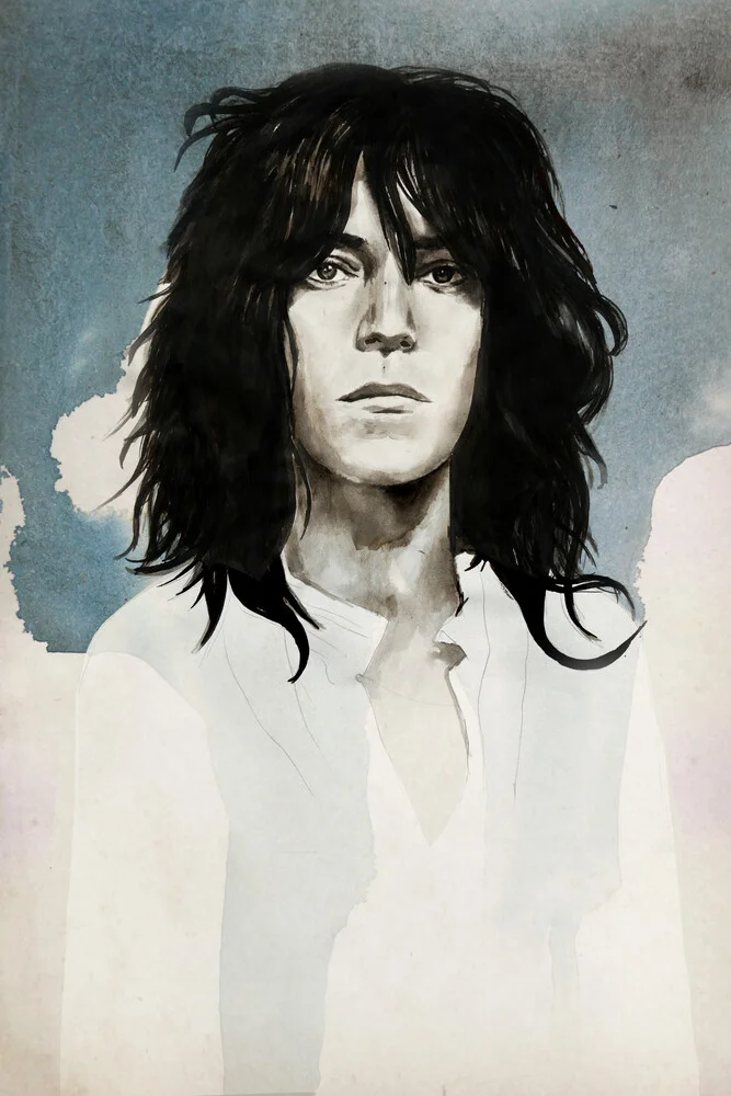 Patti Smith - fotokunst von David Diehl