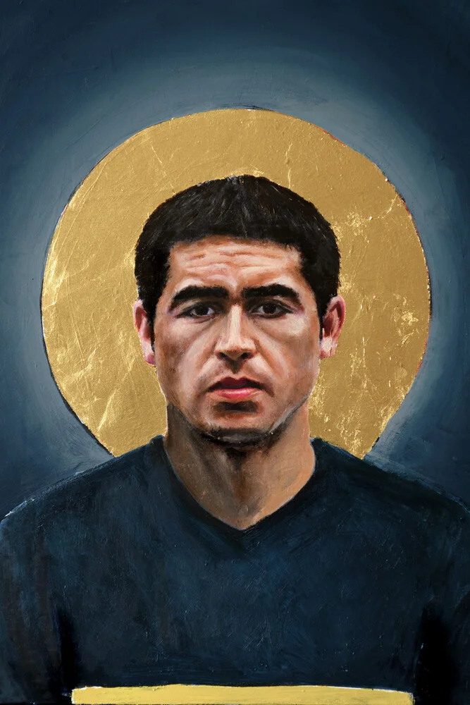 Juan Roman Riquelme - fotokunst von David Diehl