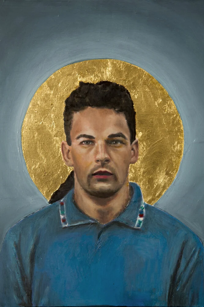 Roberto Baggio - fotokunst von David Diehl