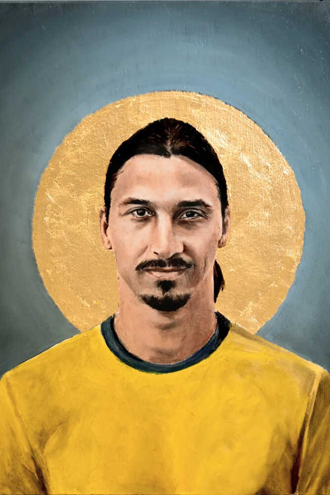 Zlatan Ibrahimovic - fotokunst von David Diehl