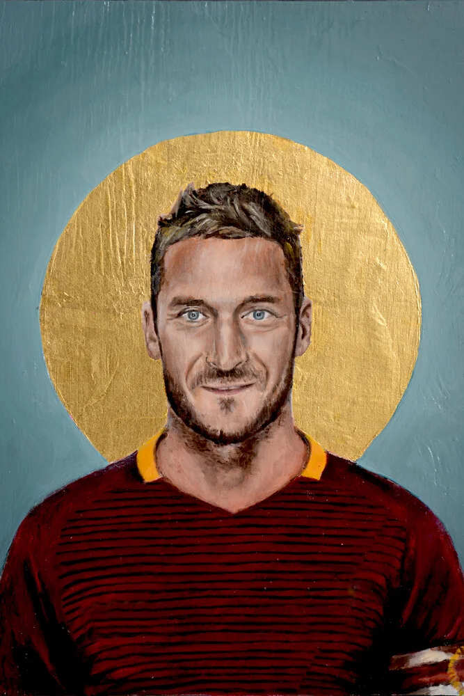 Francesco Totti - fotokunst von David Diehl