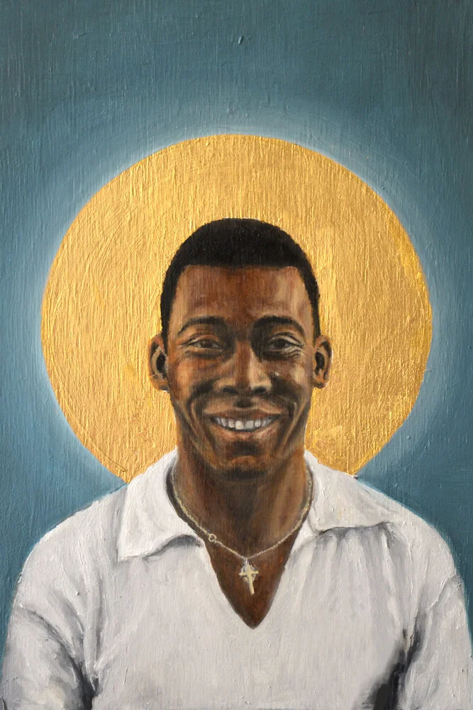 Pelé - fotokunst von David Diehl