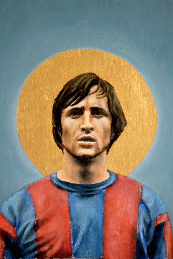 Johan Cruyff - fotokunst von David Diehl