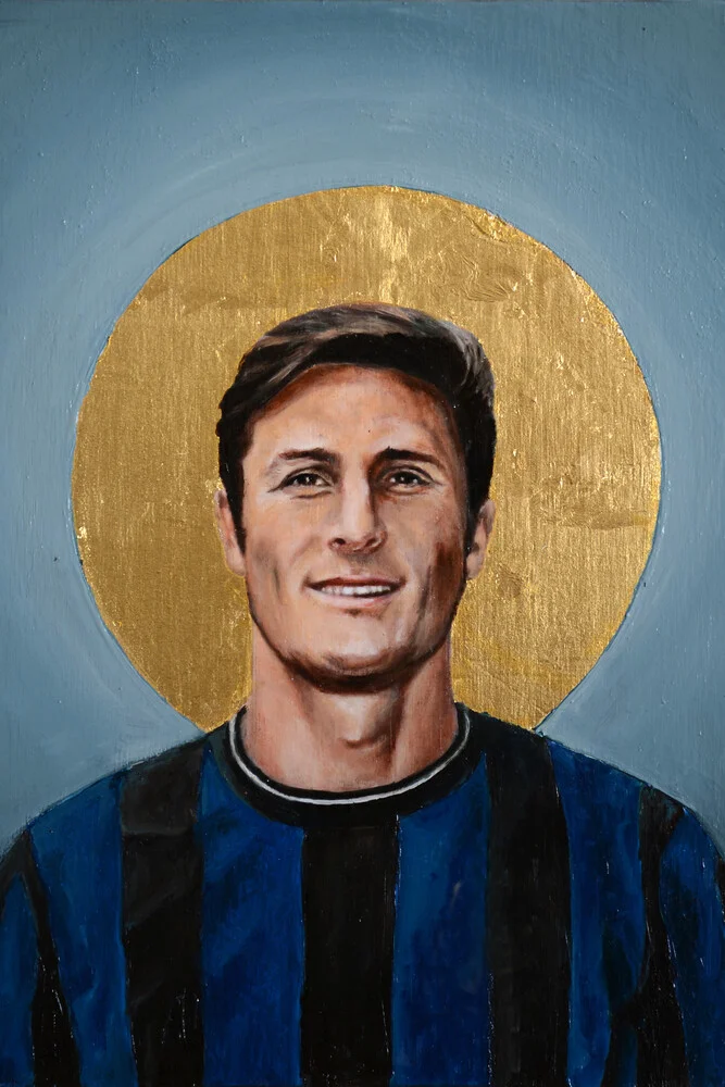 Javier Zanetti - fotokunst von David Diehl