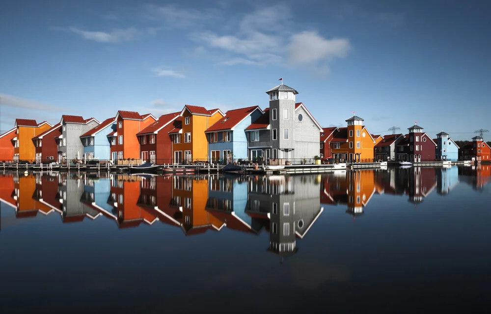 Colorful homes - fotokunst von Manuela Deigert