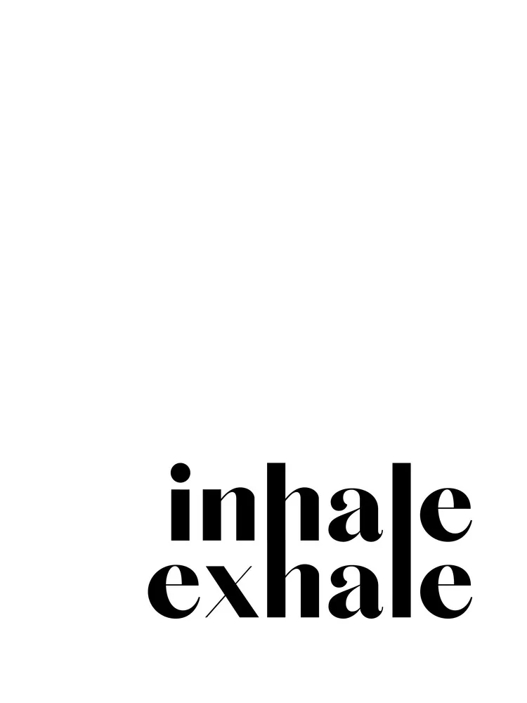 Inhale Exhale No4 - fotokunst von Vivid Atelier