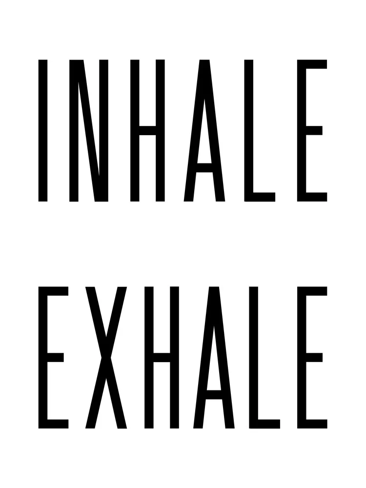 Inhale Exhale No6 - fotokunst von Vivid Atelier
