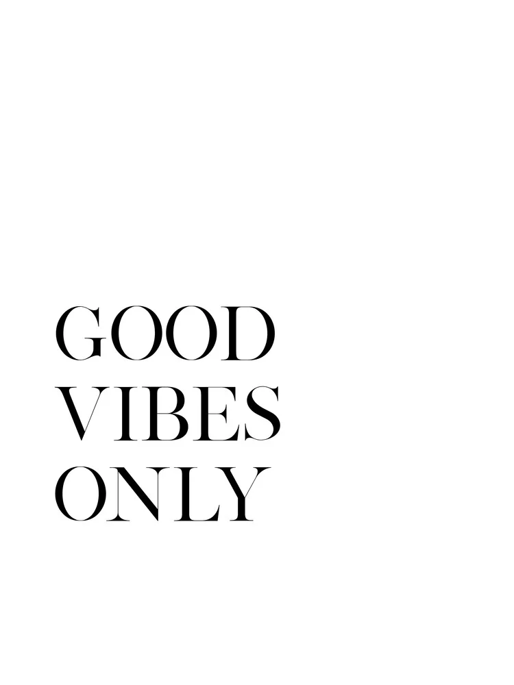 Good Vibes Only No3 - fotokunst von Vivid Atelier