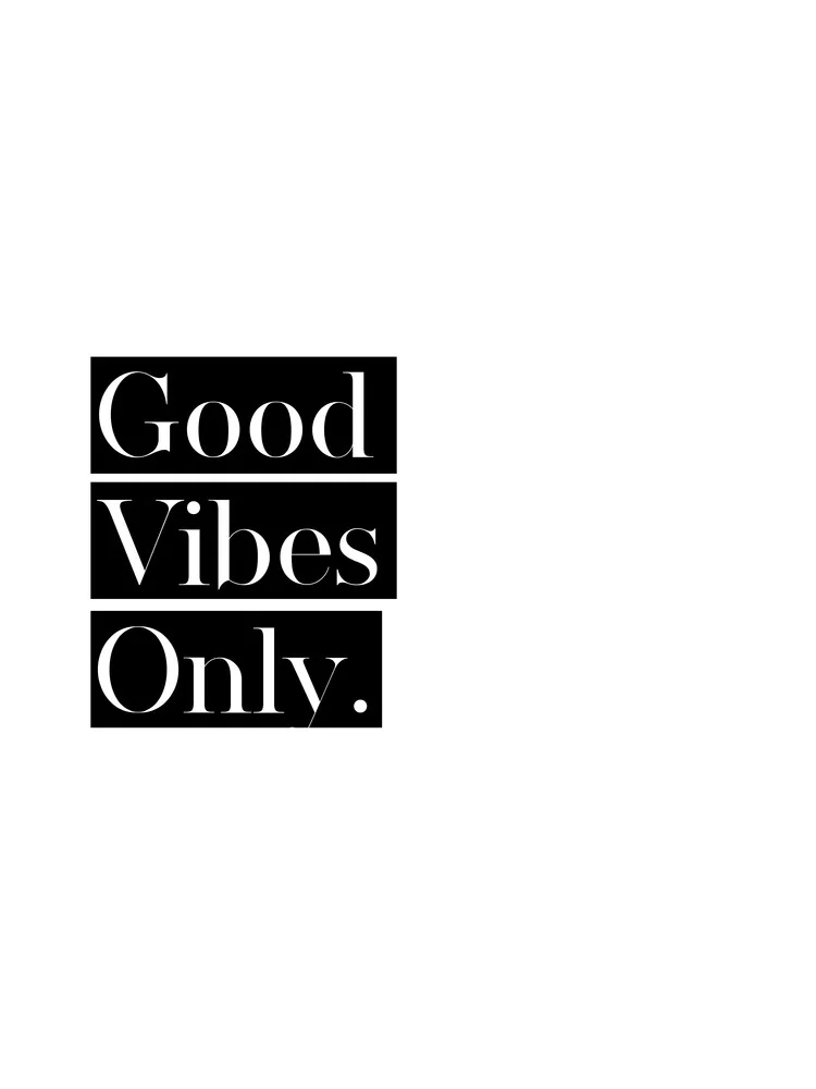 Good Vibes Only No4 - fotokunst von Vivid Atelier