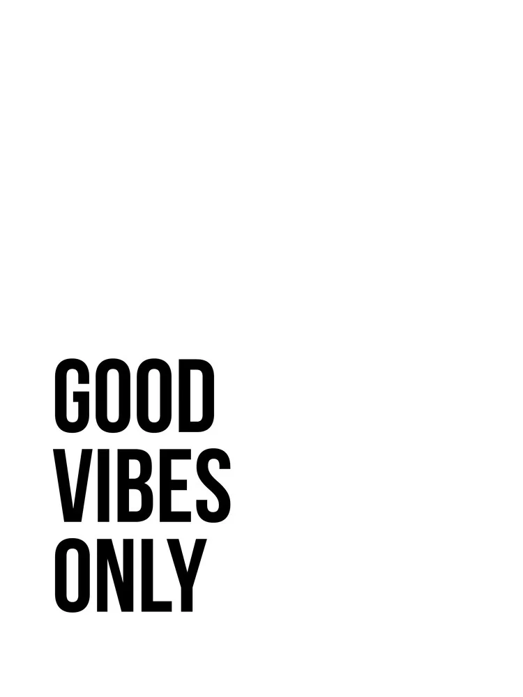 Good Vibes Only No5 - fotokunst von Vivid Atelier