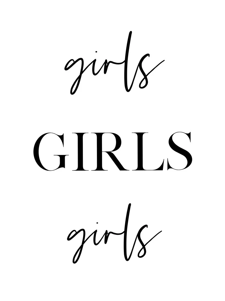 Girls Girls Girls - fotokunst von Vivid Atelier