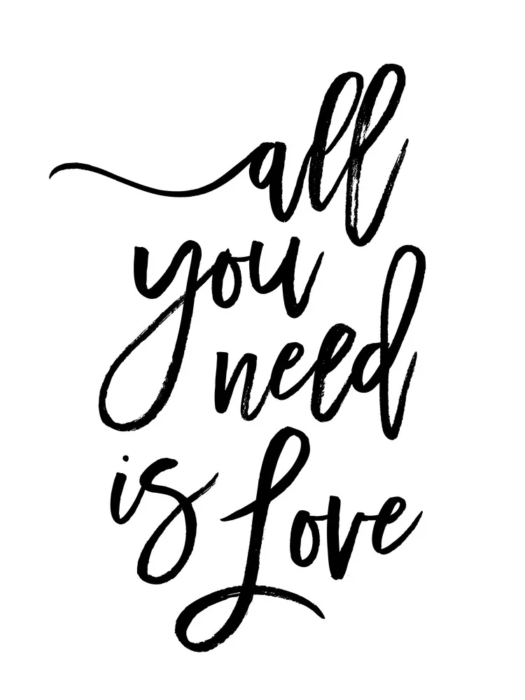 All You Need is Love - fotokunst von Vivid Atelier