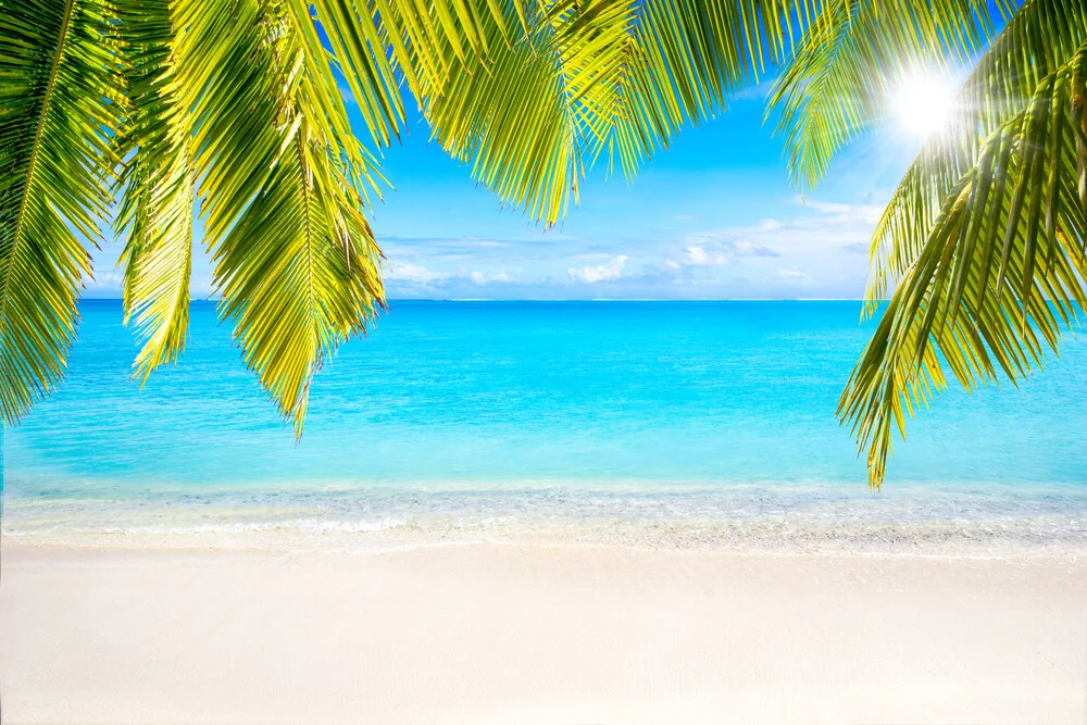 Sommerurlaub am Strand - fotokunst von Jan Becke