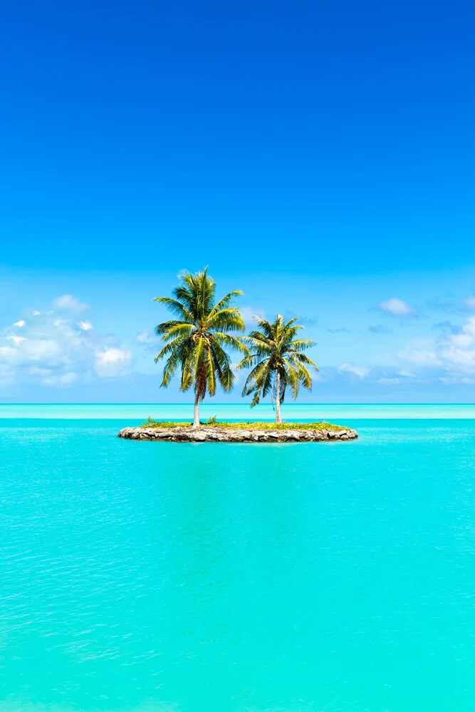 Tropische Insel in der Südsee - fotokunst von Jan Becke