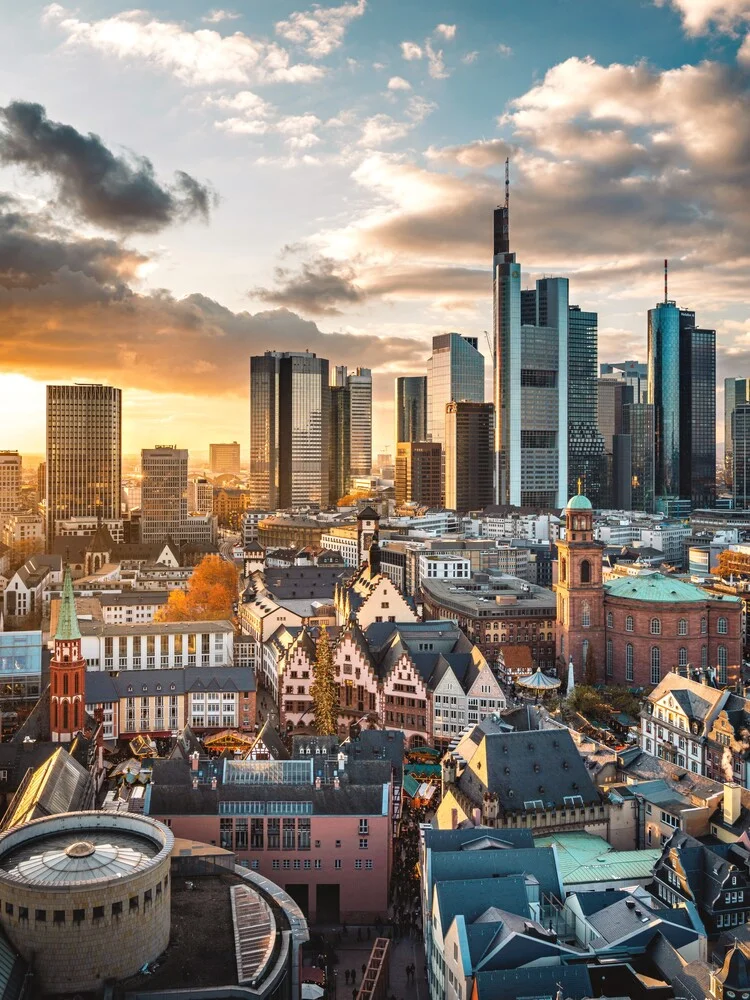 Skyline Frankfurt - fotokunst von Thomas Müller