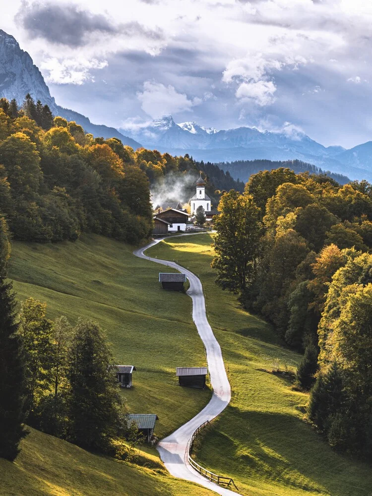 Alpenstraße - fotokunst von Thomas Müller