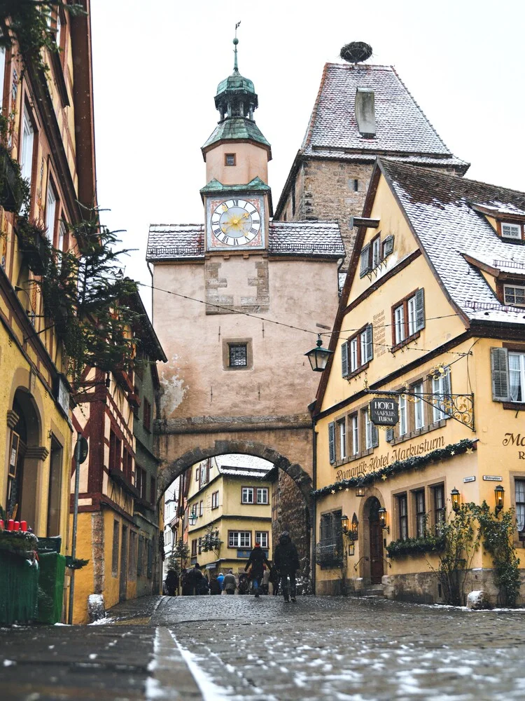 Mittelalterliches Rothenburg - fotokunst von Thomas Müller