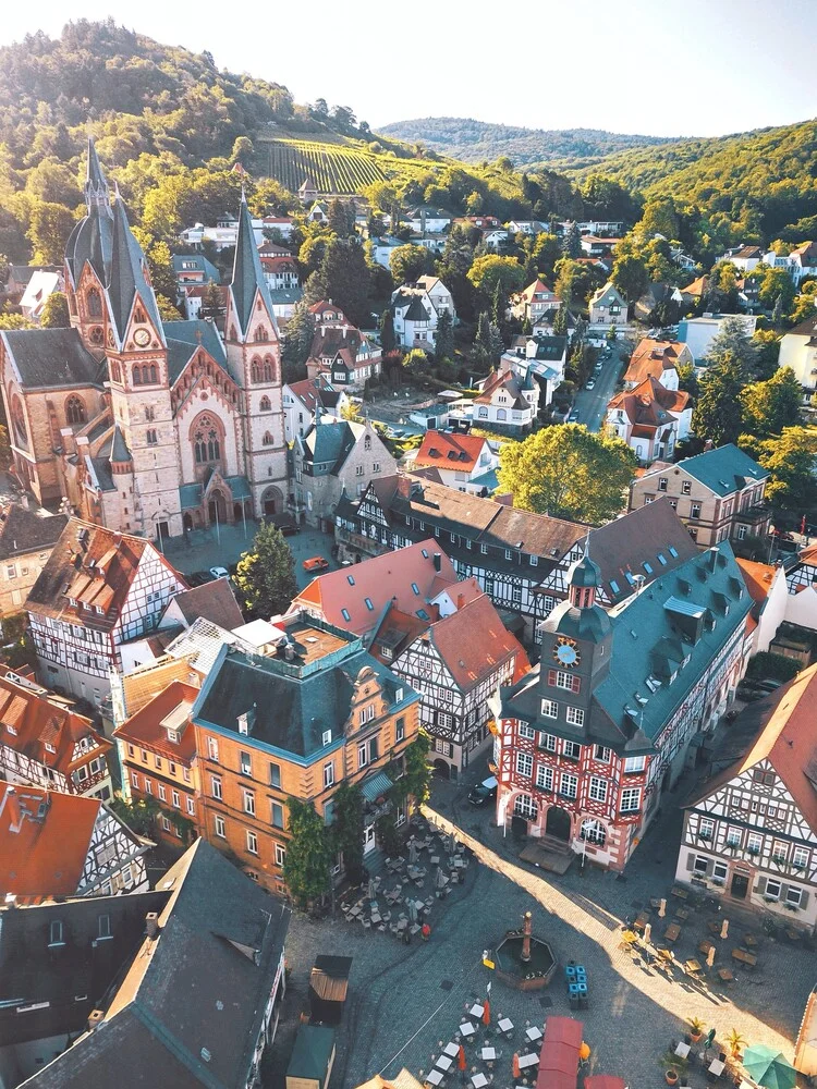 Ausblick auf Heppenheim - Fineart photography by Thomas Müller