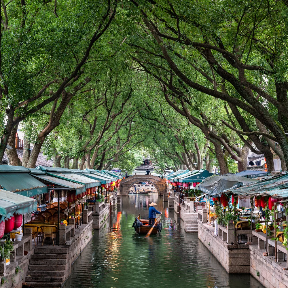 Wasserdorf Tongli - fotokunst von Jan Becke