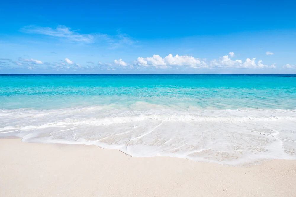 Beautiful beach on the Maldives - Fineart photography by Jan Becke