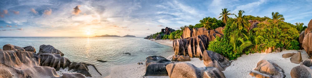 Anse Source d'Argent auf La Digue - fotokunst von Jan Becke