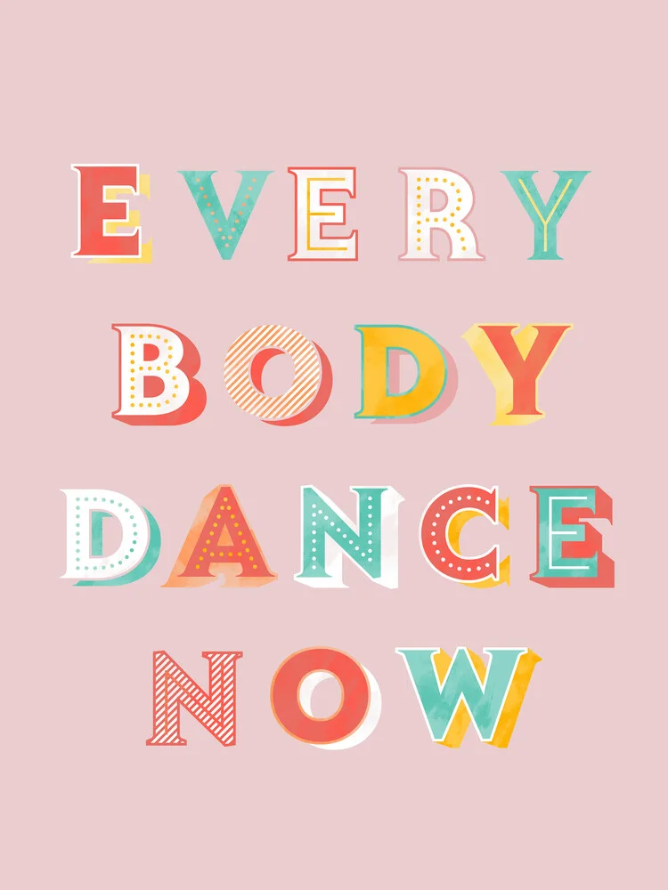 Everybody dance now - fotokunst von Ania Więcław