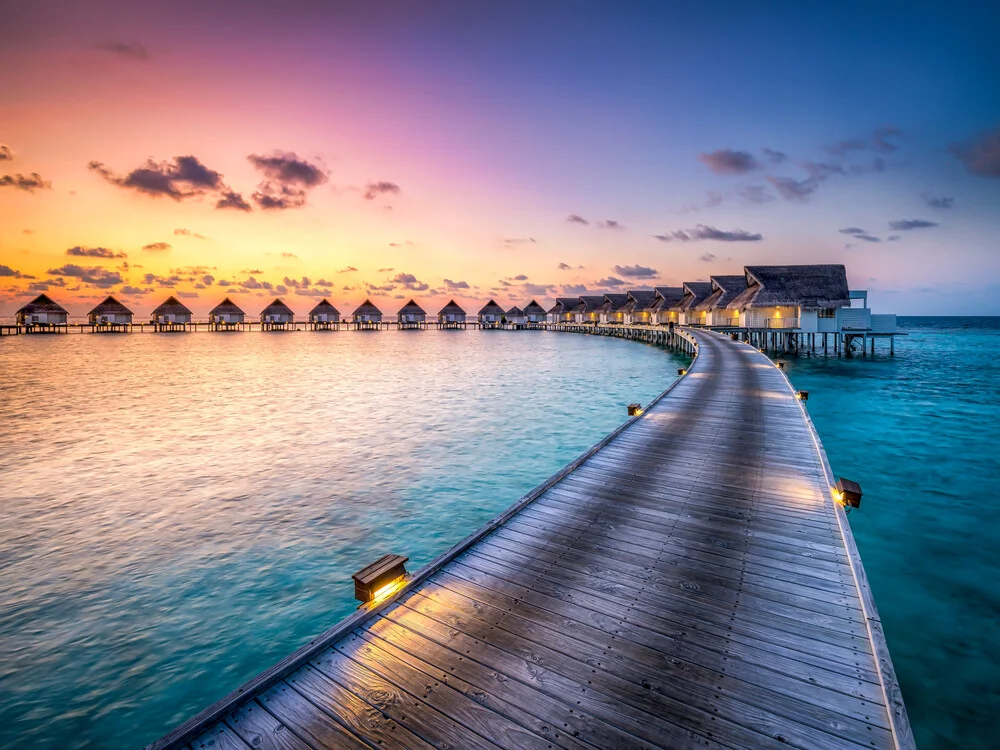 Summer holidays on the Maldives - Fineart photography by Jan Becke