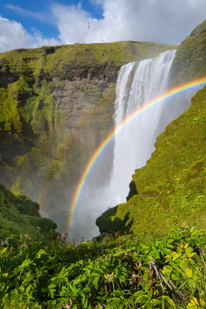 Wasserfall im Paradies - fotokunst von Dave Derbis