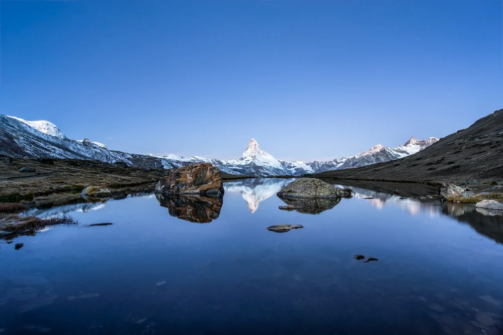 Das Matterhorn im Winter - fotokunst von Jan Becke