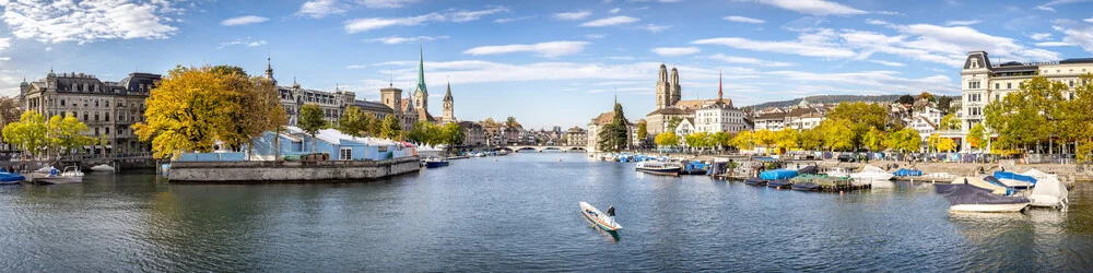 Zürich Stadtansicht - fotokunst von Jan Becke