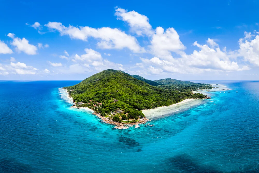 Die Insel La Digue - fotokunst von Jan Becke