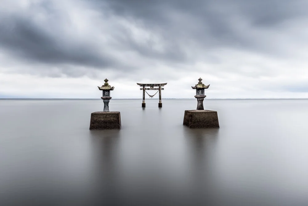 Torii of the Tsurugi Shrine - Fineart photography by Jan Becke