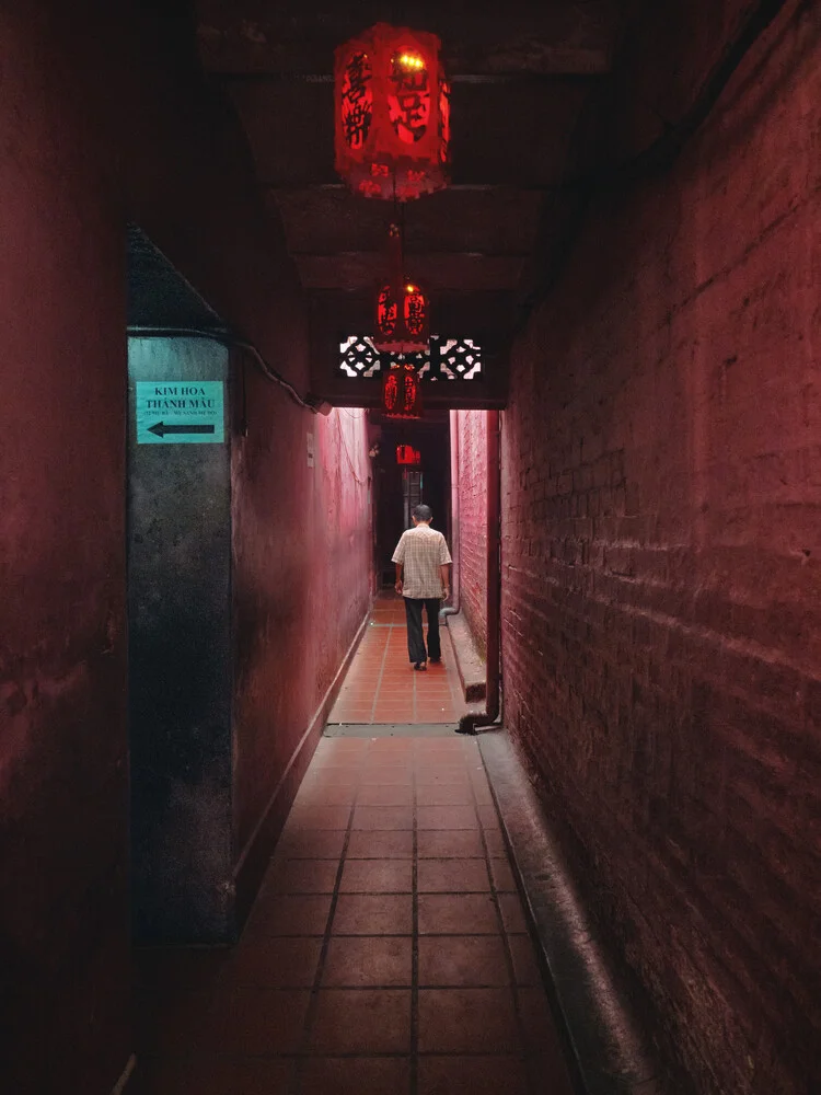 Jade Emperor Pagoda in Vietnam - fotokunst von Gaspard Walter