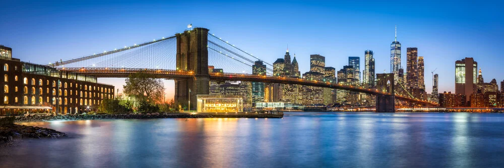 Brooklyn Bridge in New York City - fotokunst von Jan Becke