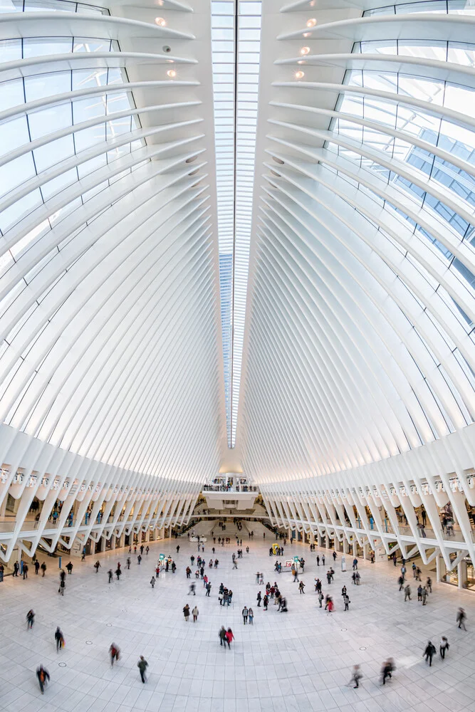 U-Bahn Station World Trade Center - fotokunst von Jan Becke