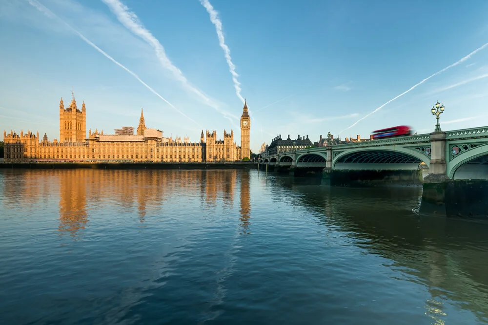 Palace of Westminster und Big Ben in London - fotokunst von Jan Becke