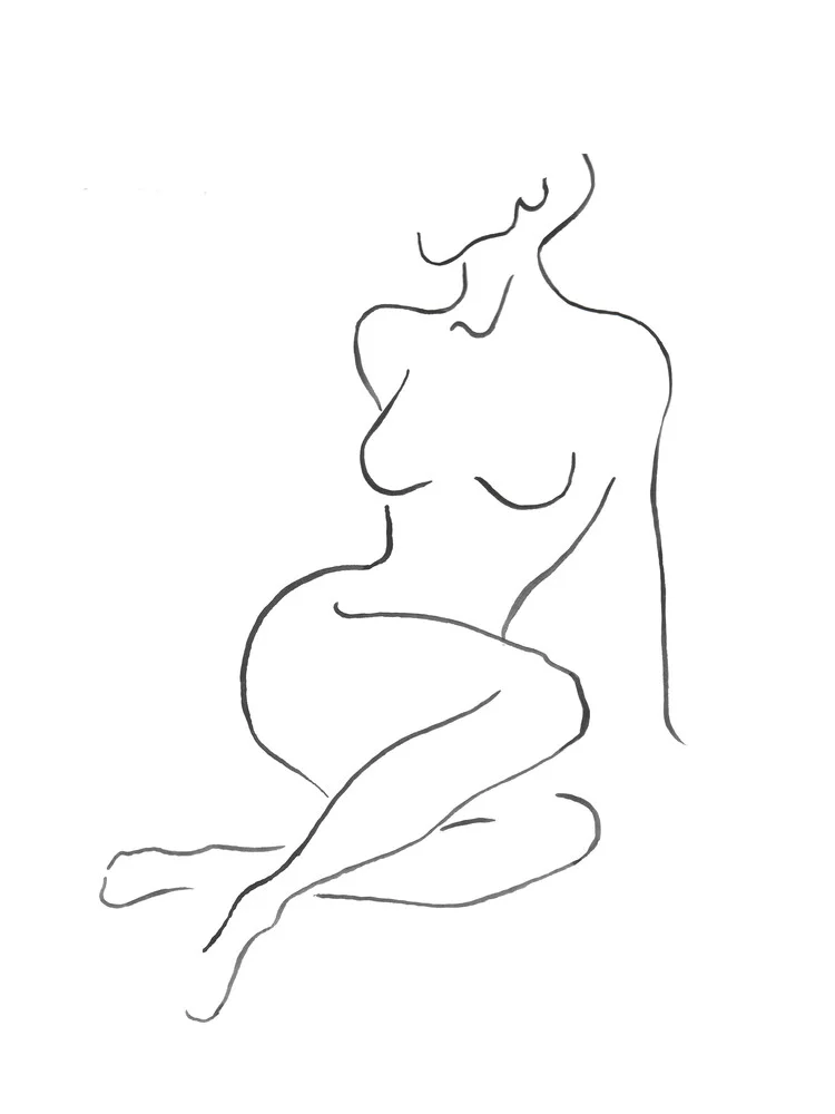 Mantika Minimal Nude - fotokunst von Christina Wolff