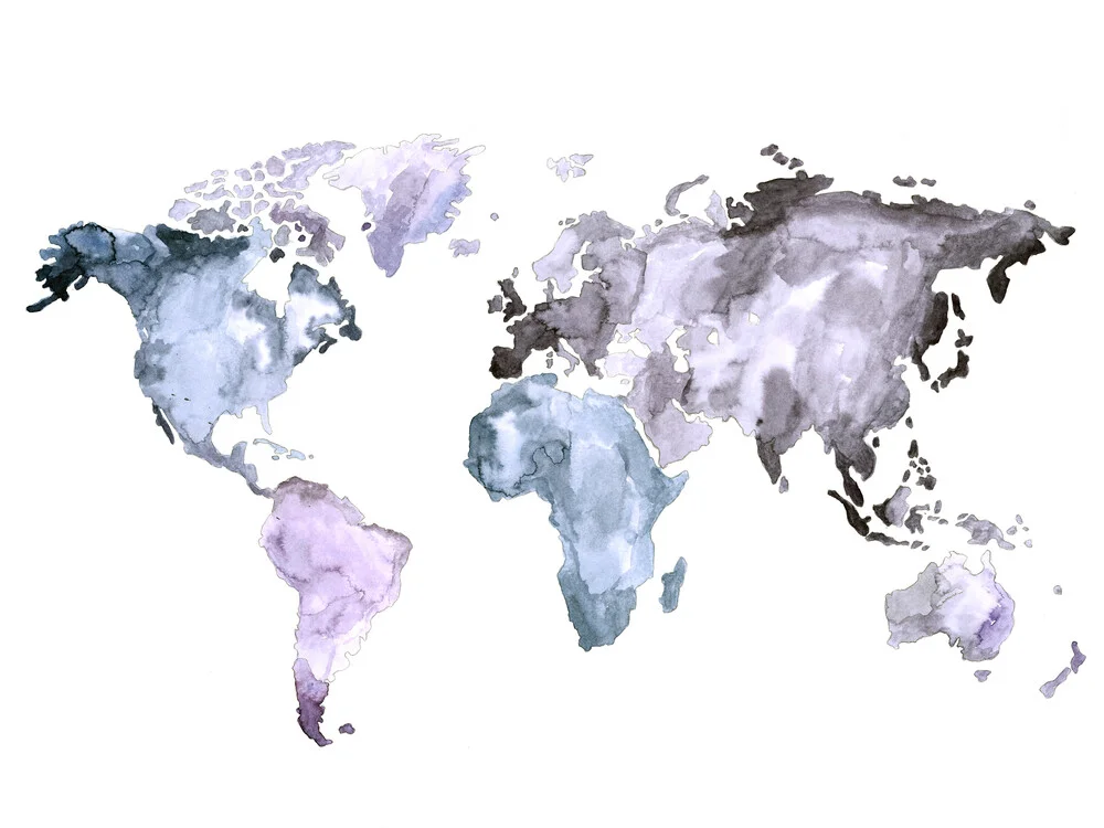 Mantika World Map - Fineart photography by Christina Wolff